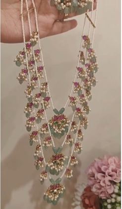 Hand Crafted - Jadau Kundan Multi Layer Rani Haaram